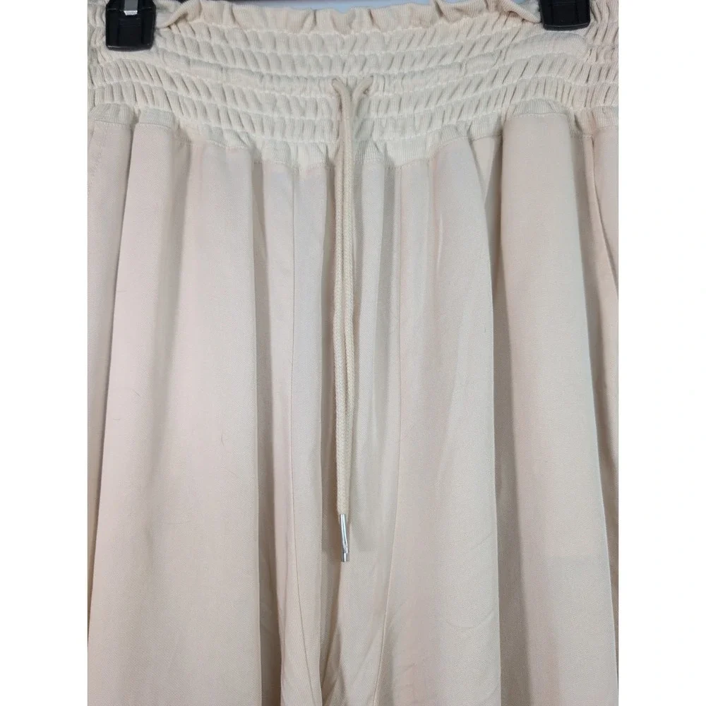 Free people FP Movement wide leg pants Small Beige